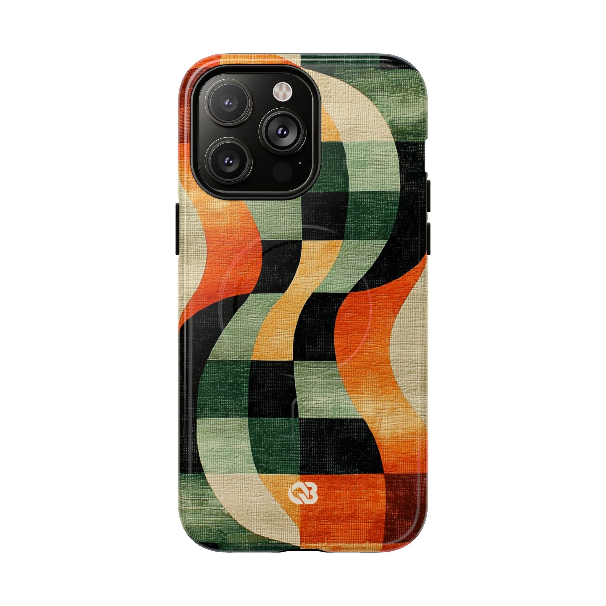 Burnt Orange Curve · Tough+ Phone Case for iPhone · Magsafe