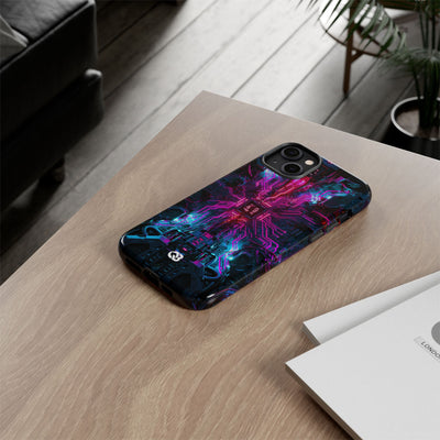 Neural Circuit Core · Tough Phone Case for iPhone · Black