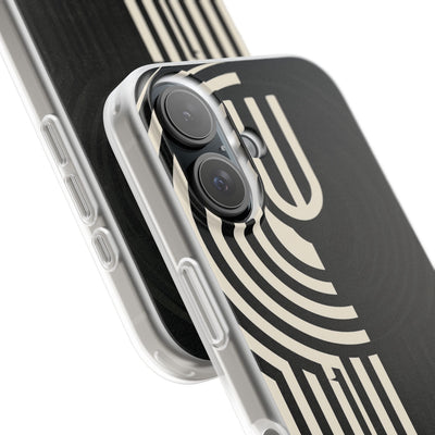 Beige Lite Phone Case for iPhone - Monolith Ivory Signal