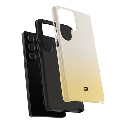 Yellow Tough Phone Case for Samsung - Bleached Citron Haze