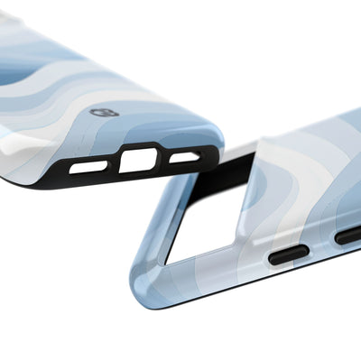 Blue Tough Phone Case for Google Pixel - Glacial Indigo Flow