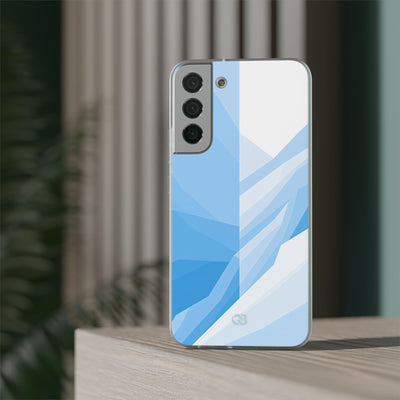 Blue Lite Phone Case for Samsung - Arctic Glacial Ridge