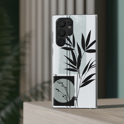 Grey Lite Phone Case for Samsung - Sage Bamboo Noir