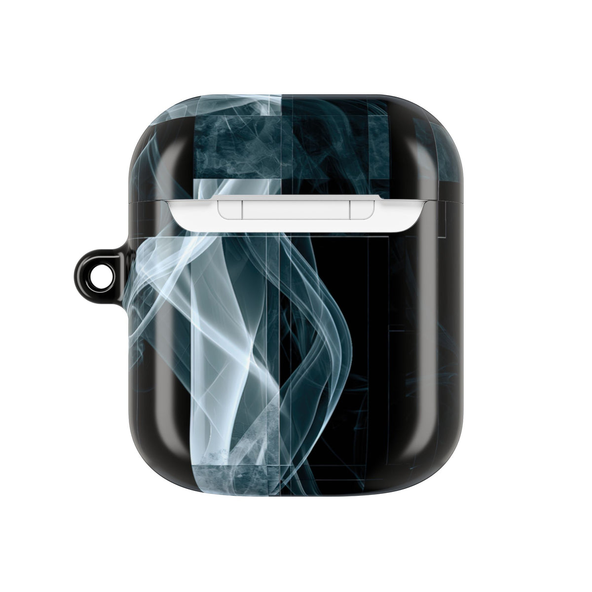 Fractured Smoke · Hard Case for AirPods & AirPods Pro · Black