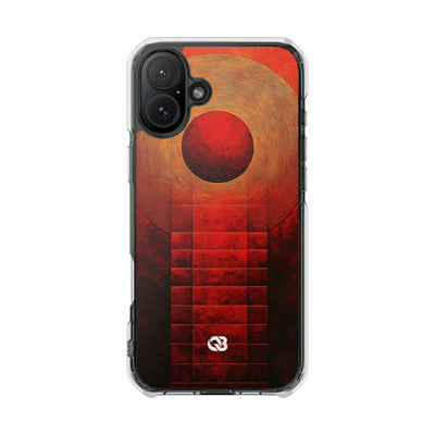 Crimson Solar Halo · Impact Phone Case for iPhone · Magsafe