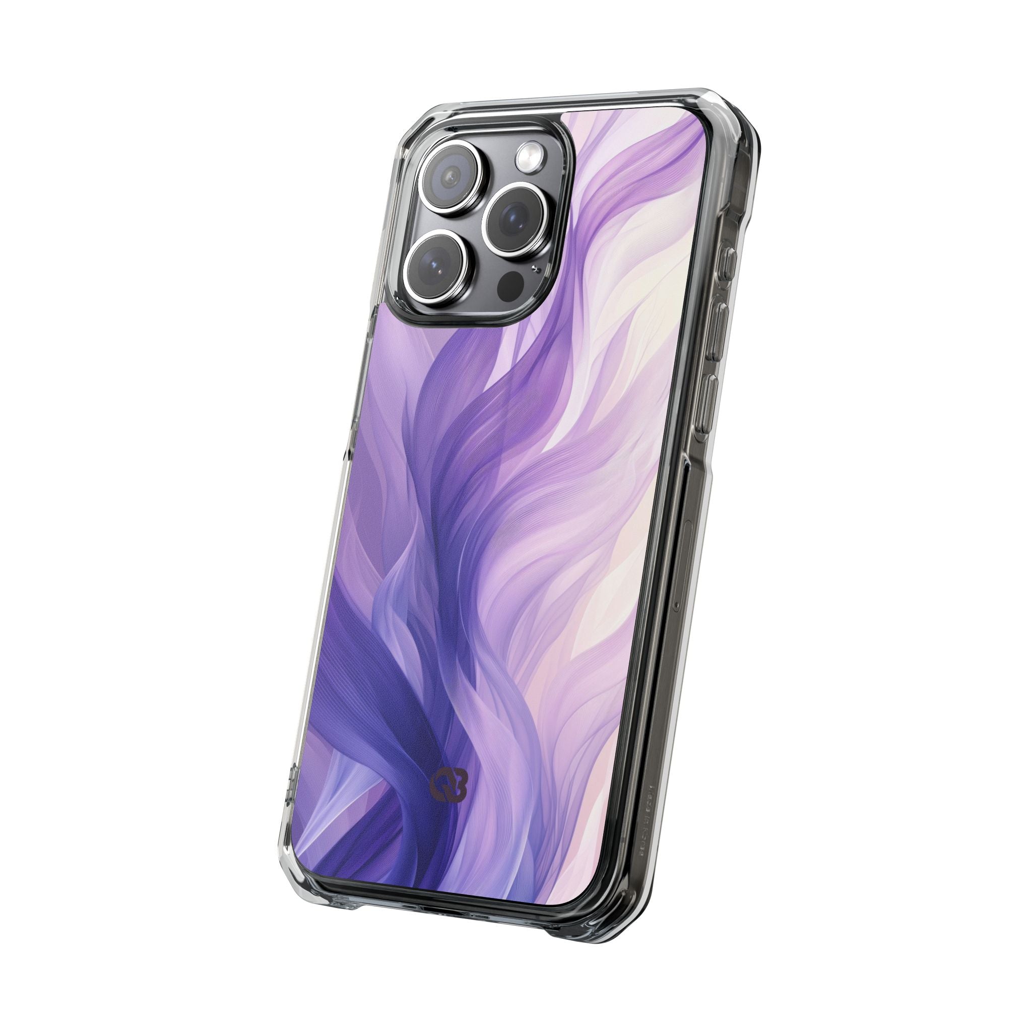 Amethyst Silk Waves · Impact Phone Case for iPhone · Magsafe