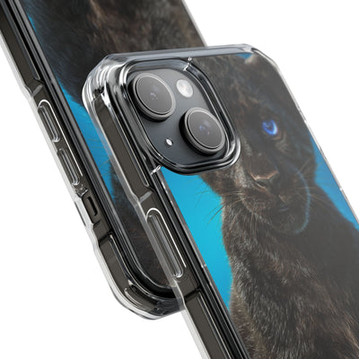 Sapphire Gaze Panther · Impact Phone Cover for iPhone · Magsafe