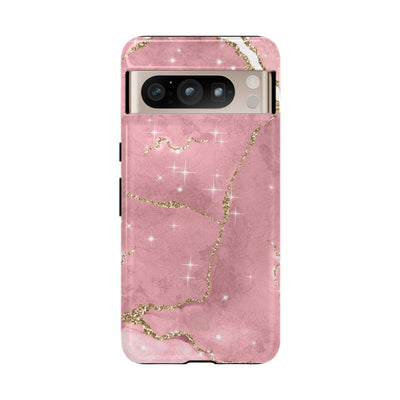 Rose Sparkle Marble · Tough Phone Case for Google Pixel