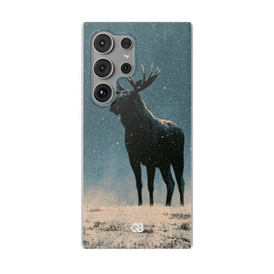 Nordic Boreal Moose · Lite Phone Case for Samsung · Blue