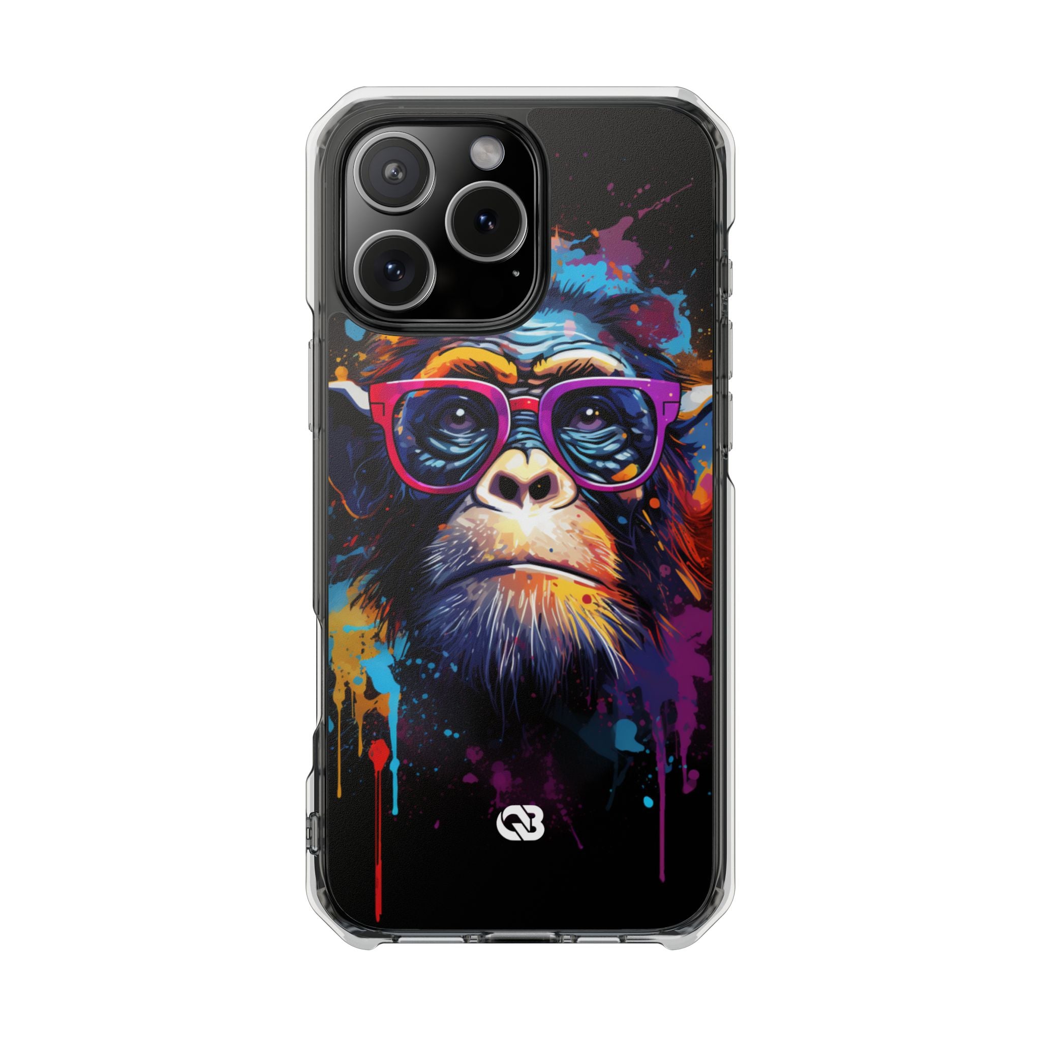 Neon Splatter Primate · Impact Magsafe