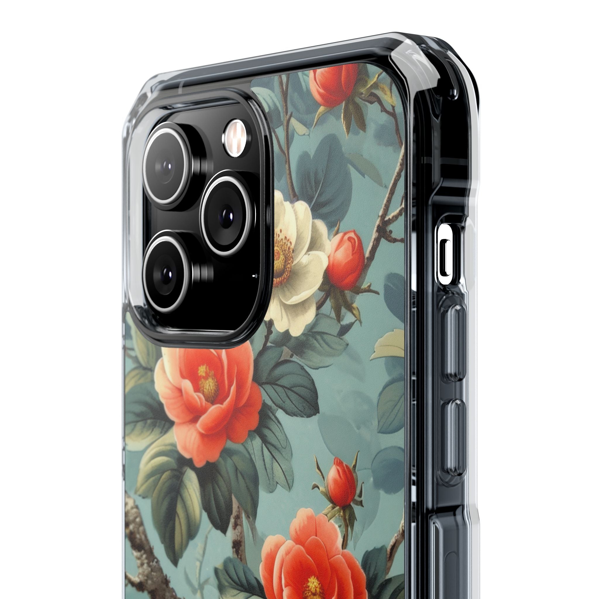 Coral Bloom iPhone 14 Pro Max Case - Impact