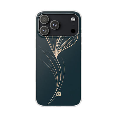 Teal Lite Phone Case for iPhone - Sandstone Silk Flora
