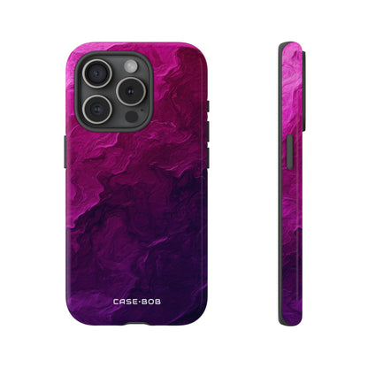 Violet Swirl iPhone 15 Pro Case - Tough