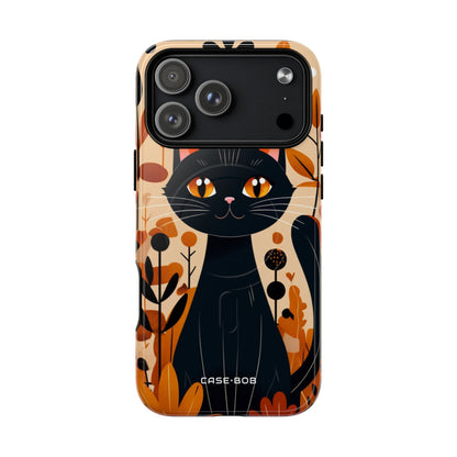 Black Cat Glow iPhone 17 Pro Max Case - Tough+ - CASE•BOB