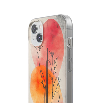 Crimson Bloom Lineage · Soft Phone Case for iPhone
