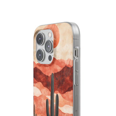 Terracotta Desert Sun · Soft Handyhülle für iPhone