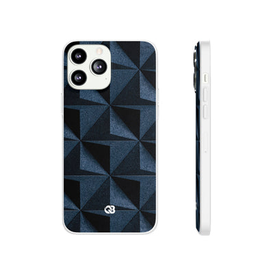 Faceted Slate · Lite Phone Case for iPhone ·  Blue