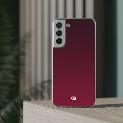 Red Lite Phone Case for Samsung - Deep Sangria Gradient