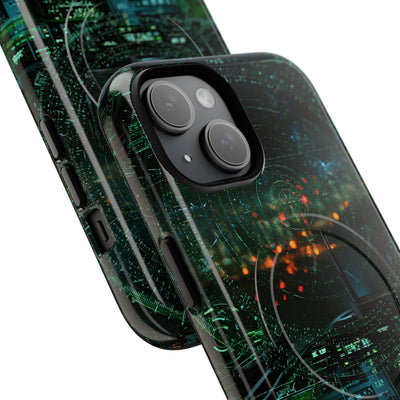 Tactical Avionics HUD · Tough 2.0 Magnetic Phone Case for iPhone · Green
