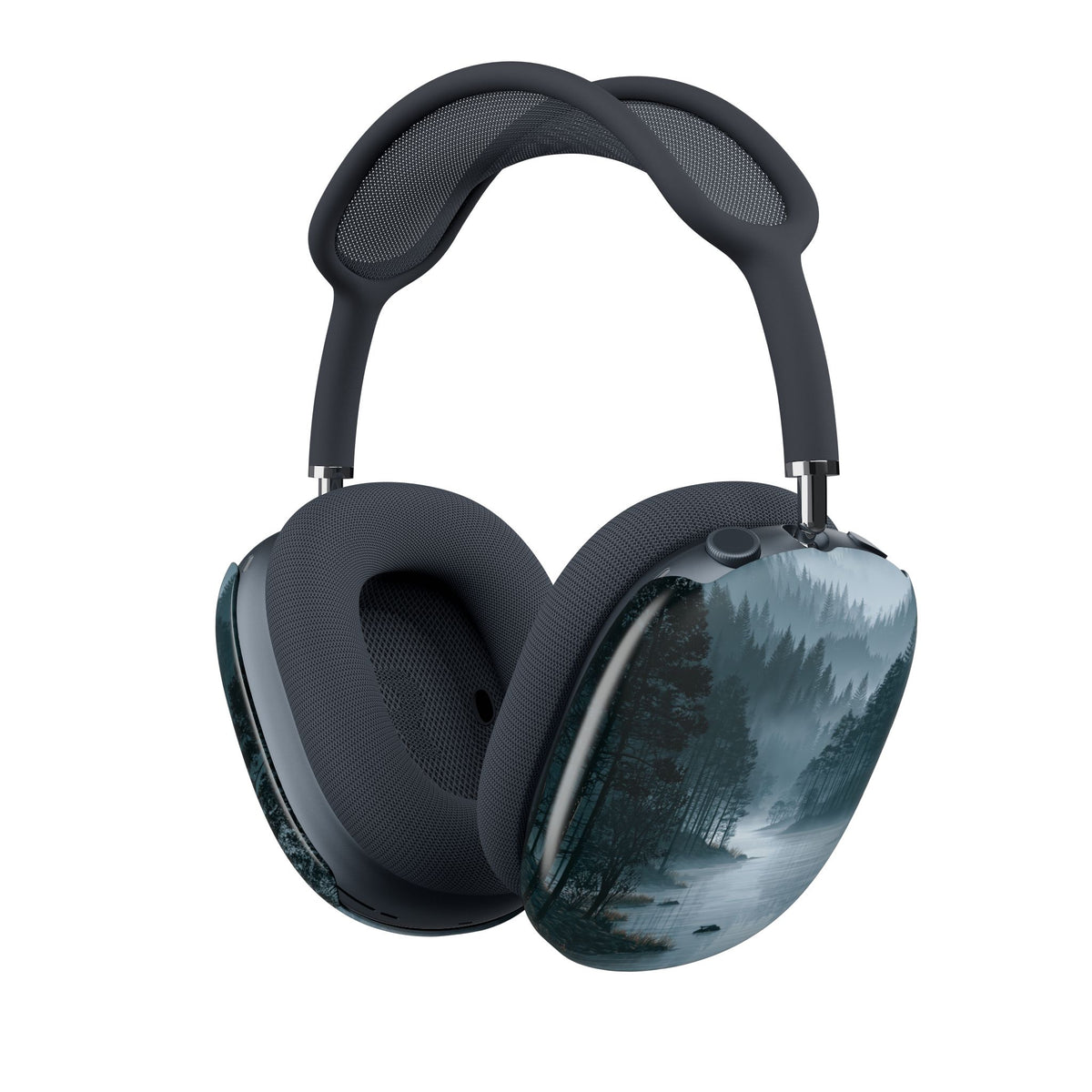 Silent Nordic Fjord · Hard Case for AirPods Max · Blue