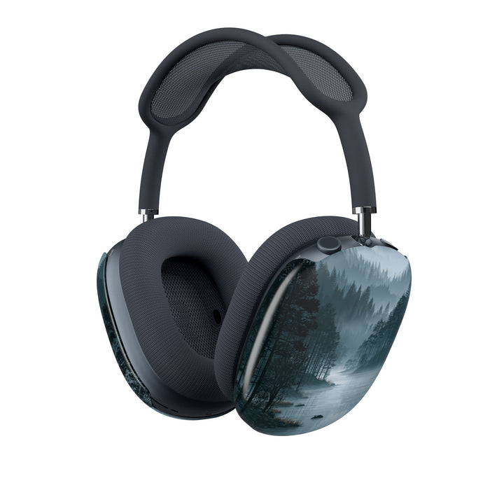 Silent Nordic Fjord · Hard Case for AirPods Max · Blue