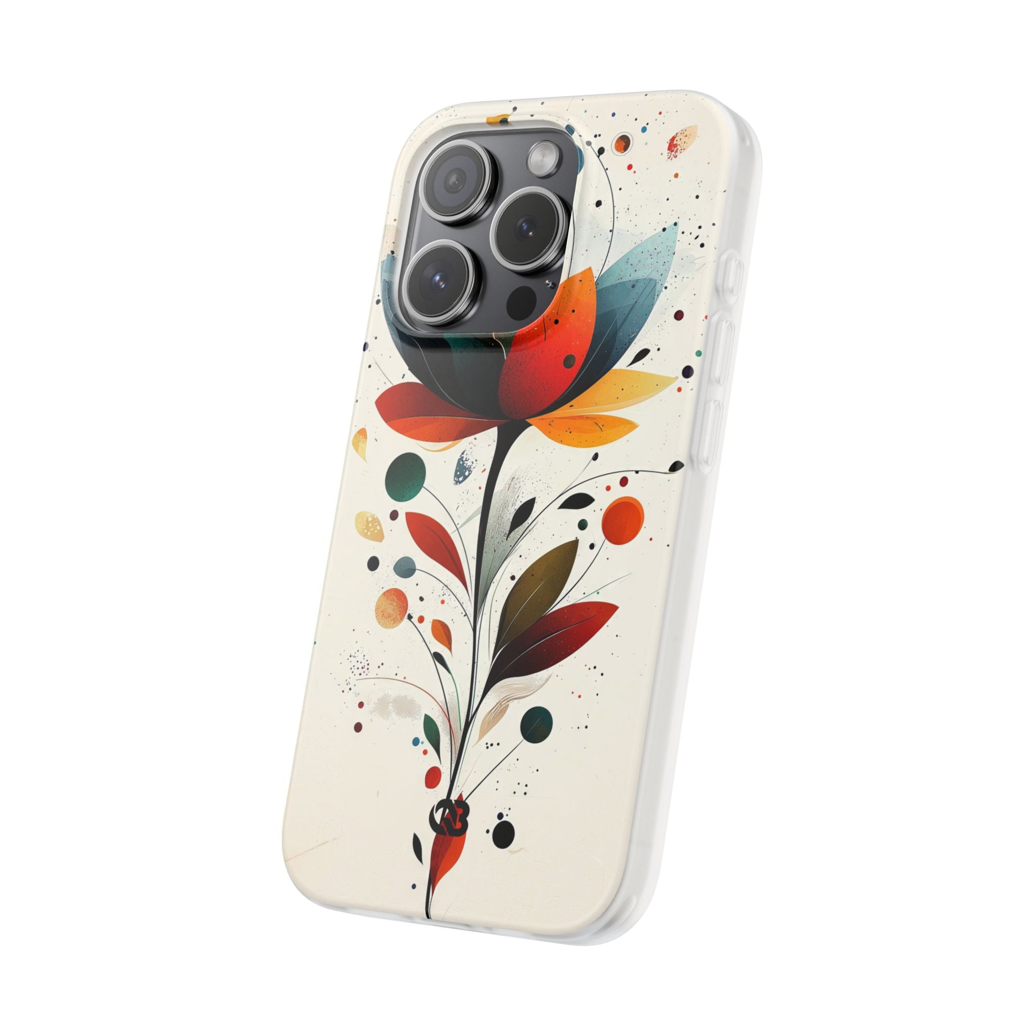 Burnt Petal Abstract · Soft