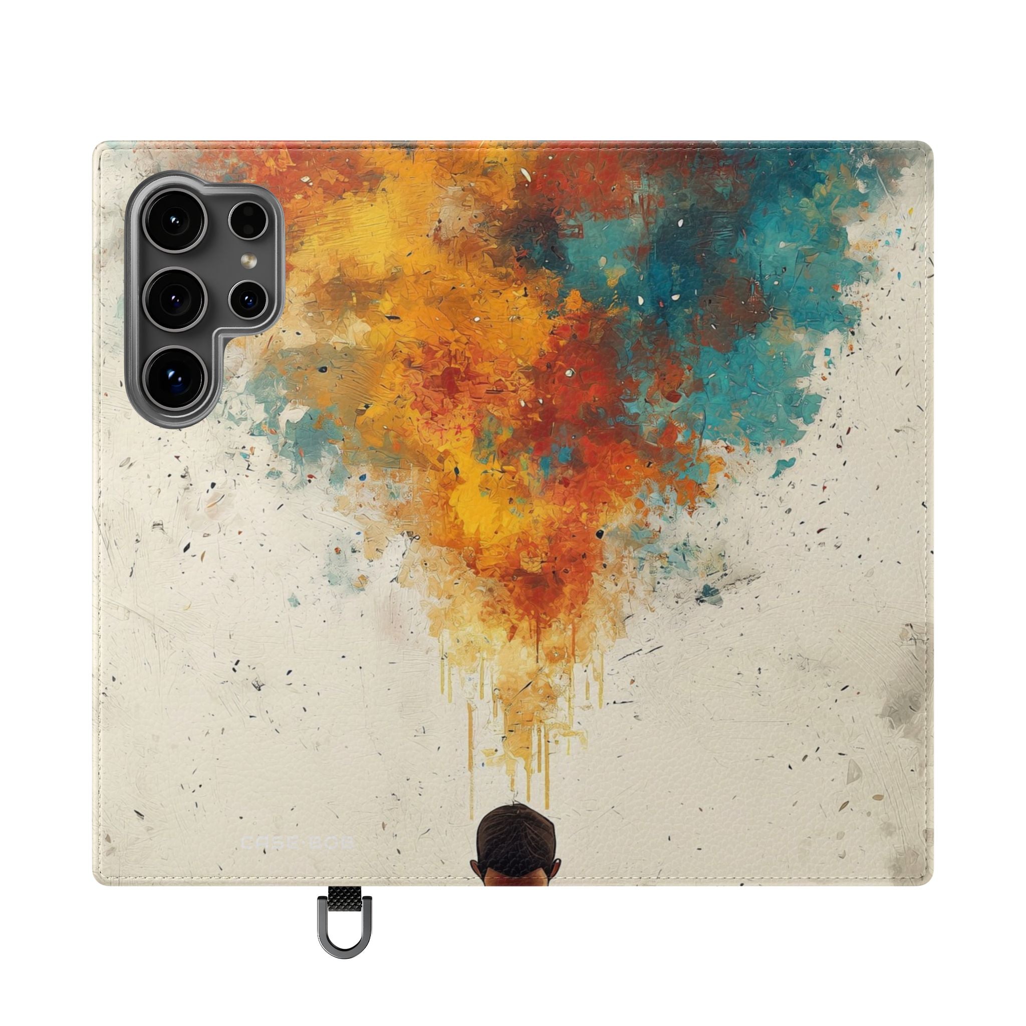 Meditative Ember - Samsung S24 Ultra Case - Wallet