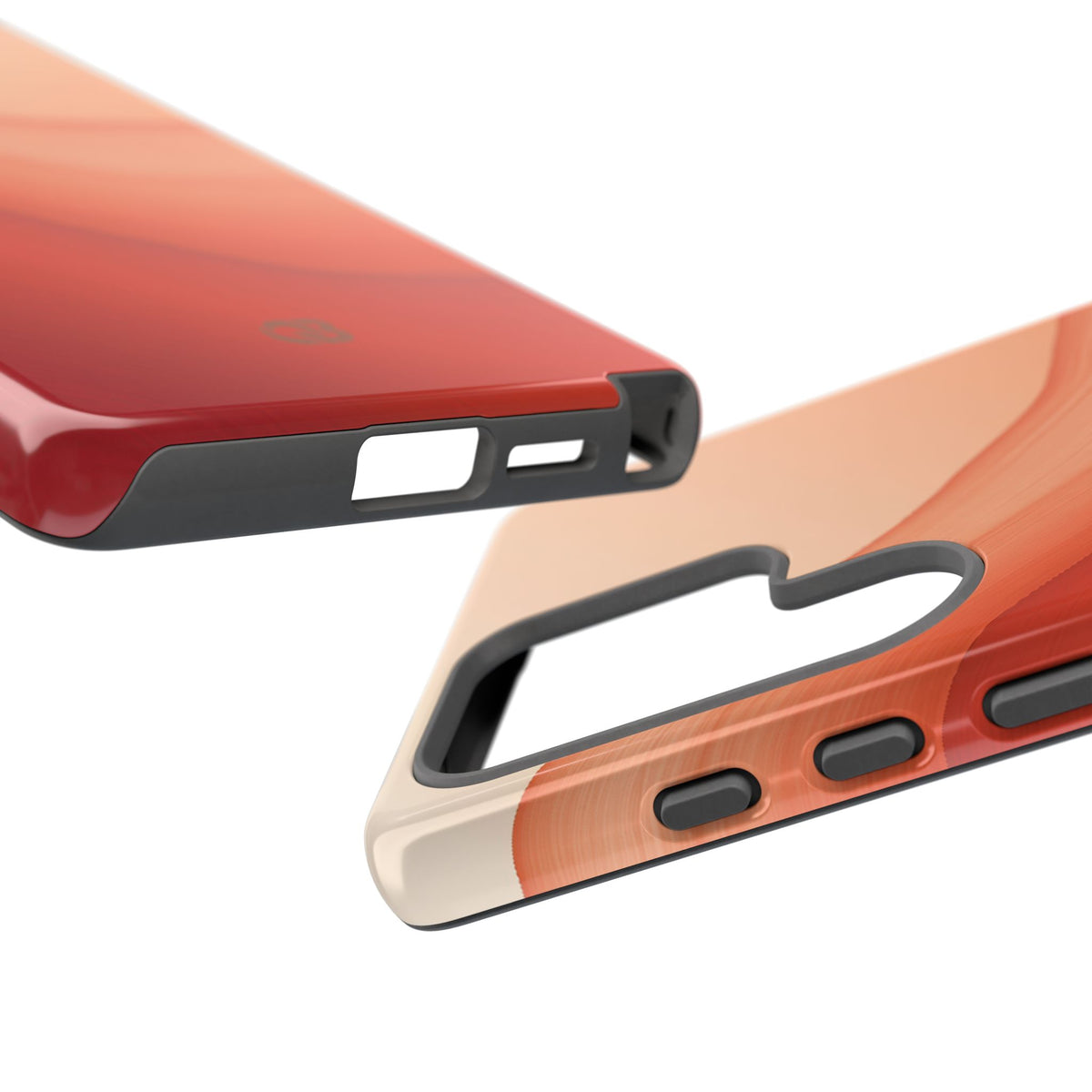Terracotta Flow · Tough Phone Case for Samsung · Orange
