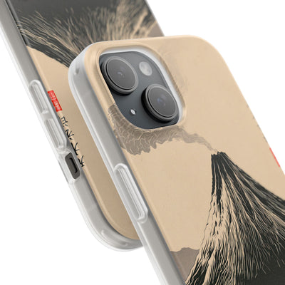 Beige Lite Phone Case for iPhone - Obsidian Ink Summit