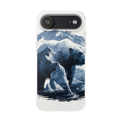 Fjord Summit Bear · Lite Phone Case for iPhone ·  Blue