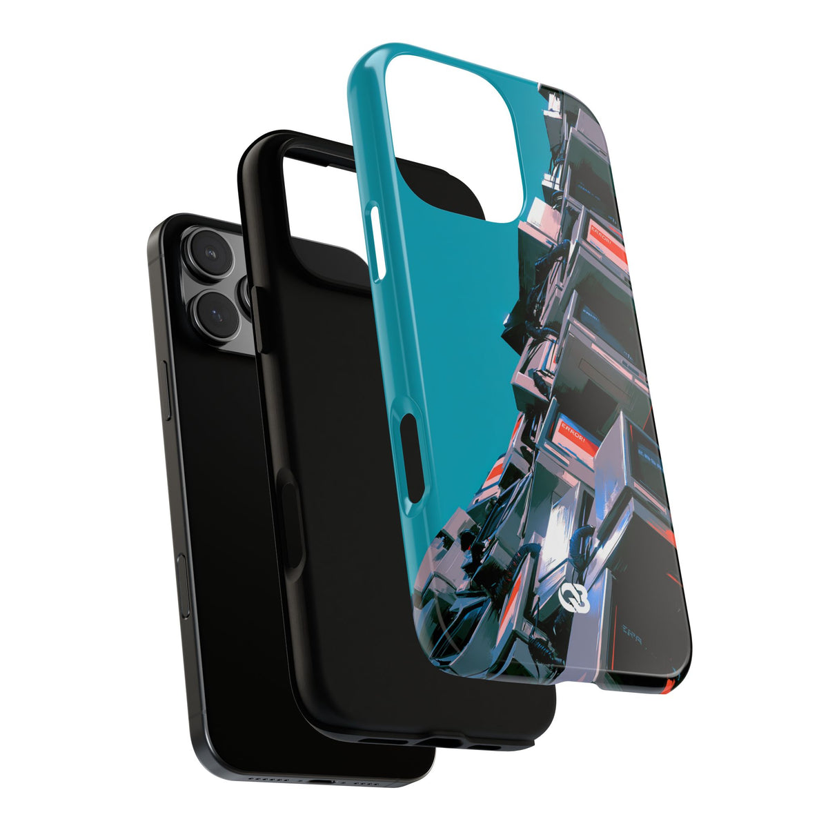 System Error Spire · Tough Phone Case for iPhone · Teal
