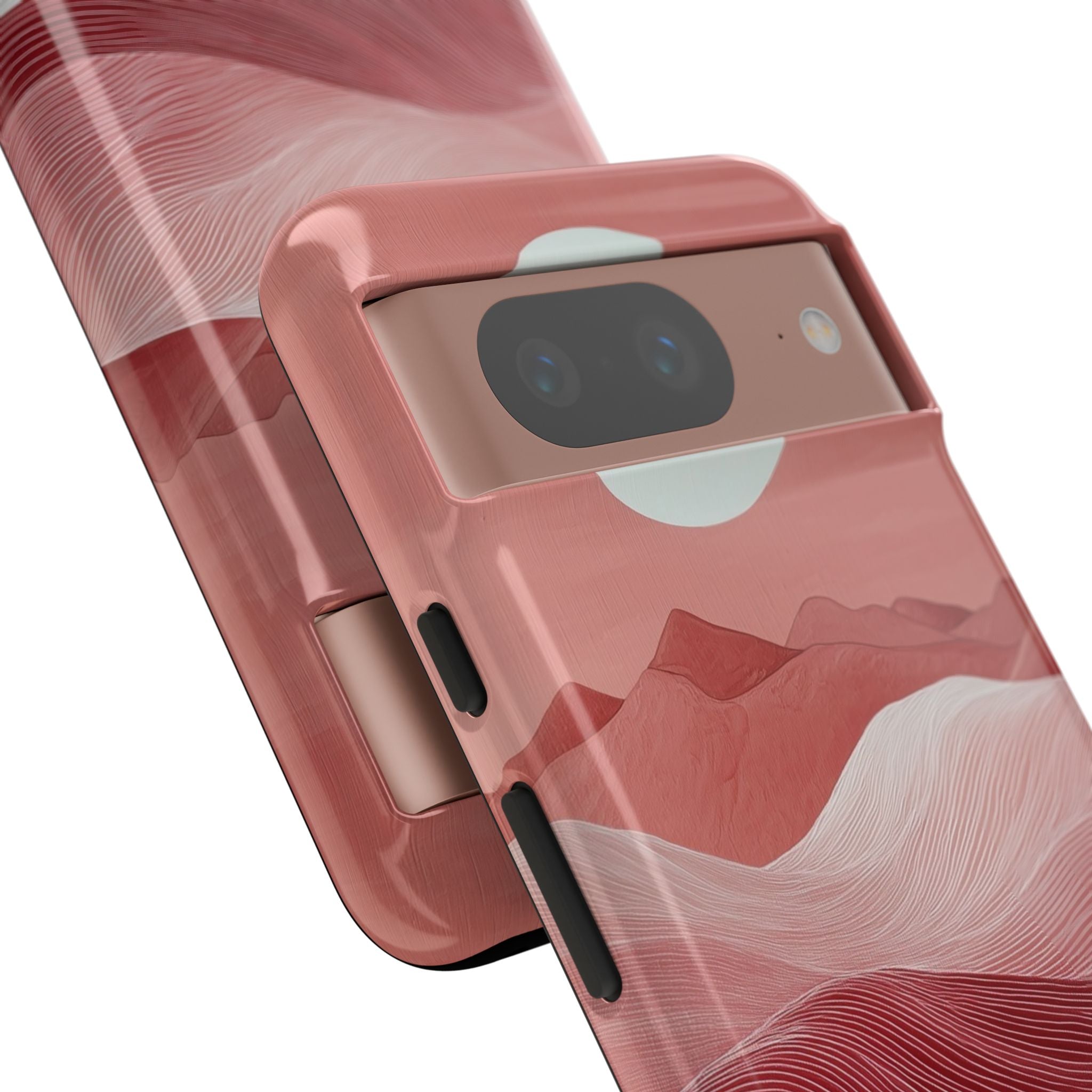 Crimson Dune Horizon · Tough Phone Case for Google Pixel