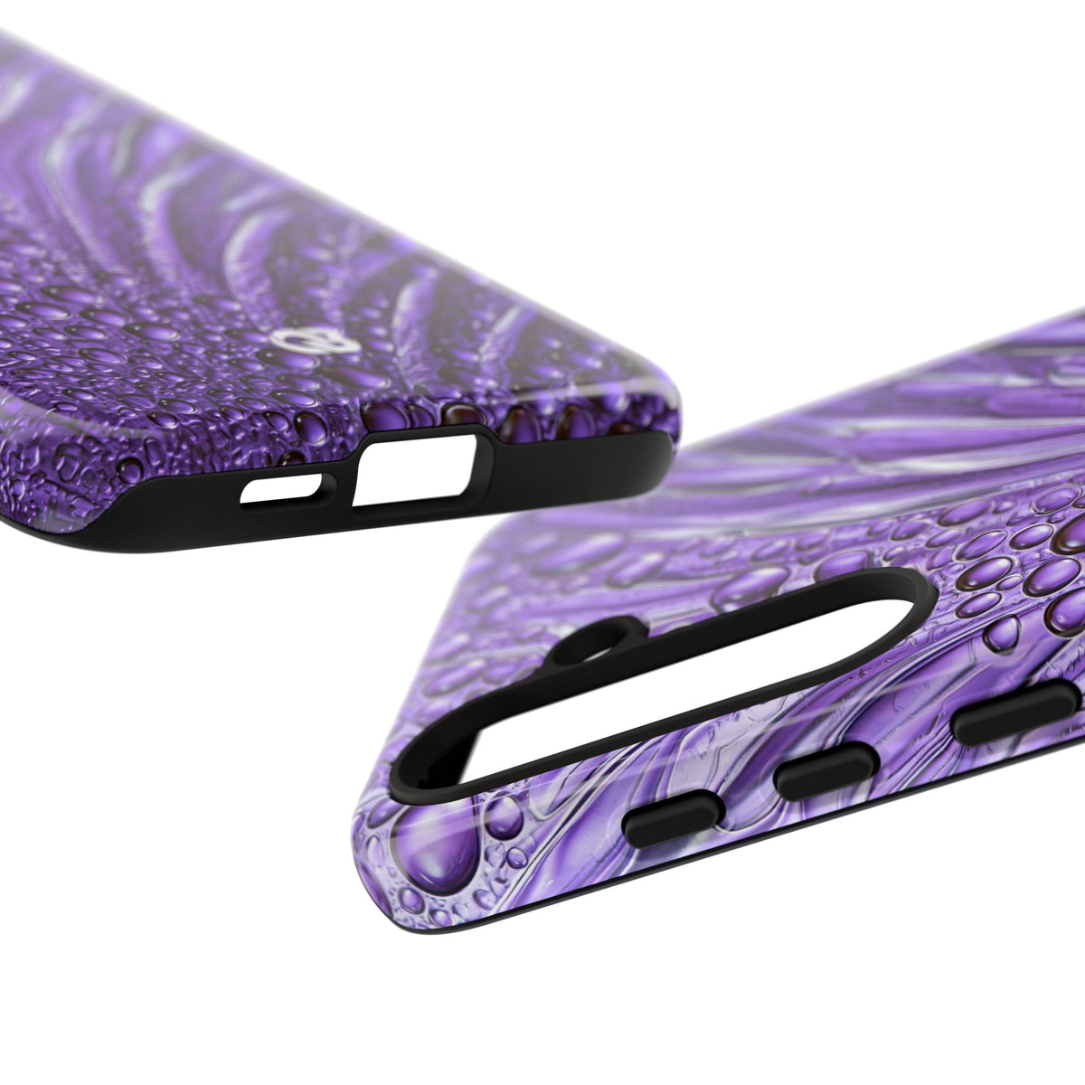 Violet Liquid Gel · Tough Phone Case for Samsung · Purple