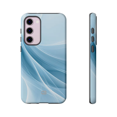 Blue Tough Phone Case for Samsung - Arctic Silk Drift
