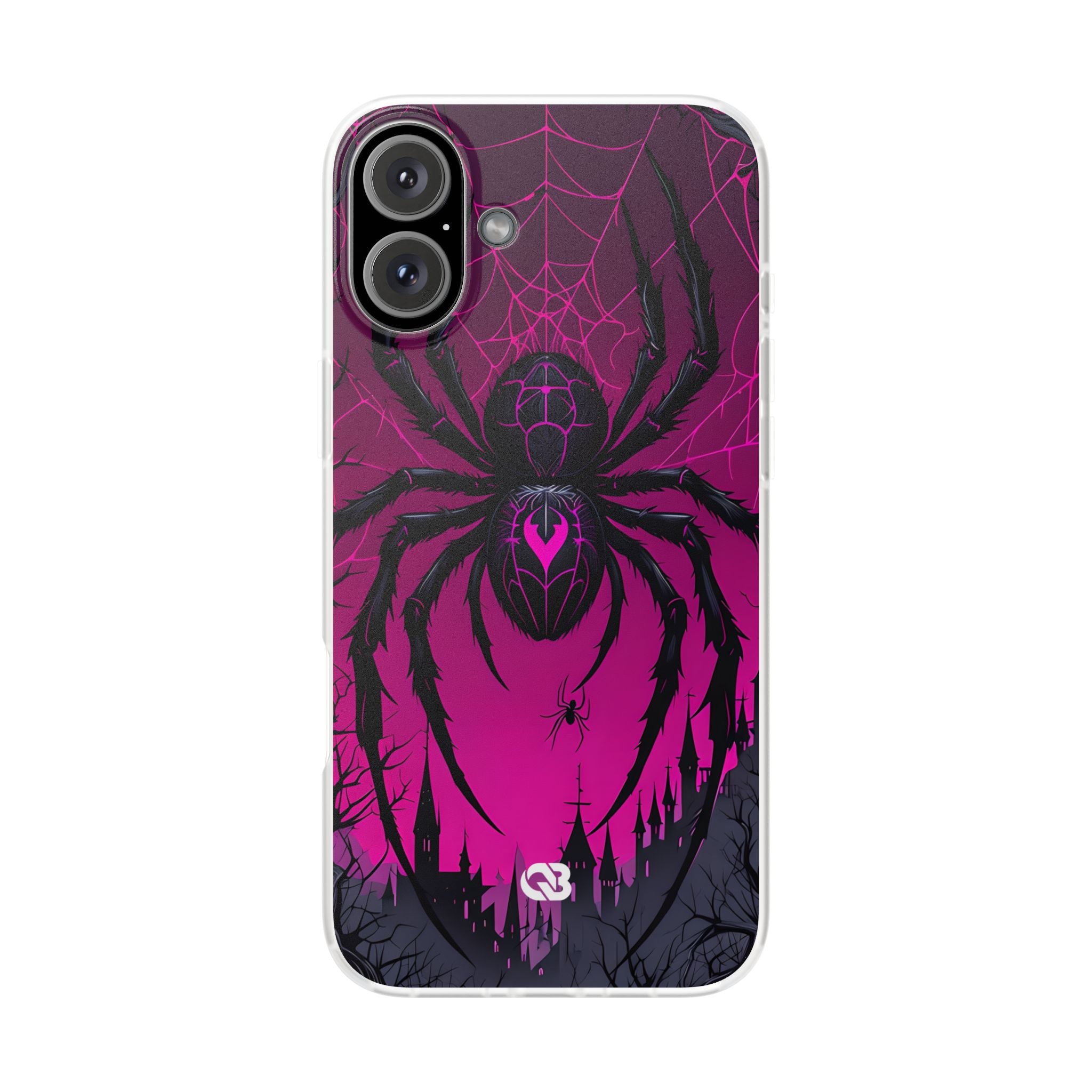 Obsidian Neon Widow · Soft Handyhülle für iPhone