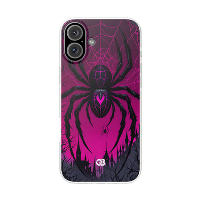 Obsidian Neon Widow · Soft Handyhülle für iPhone