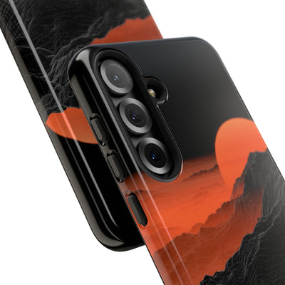 Solar Ridge Mesh · Tough Phone Case for Samsung · Black