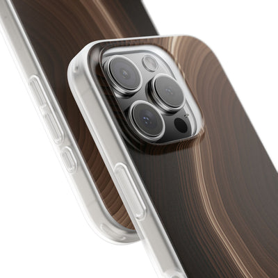 Brown Lite Phone Case for iPhone - Bronzed Canyon Relief
