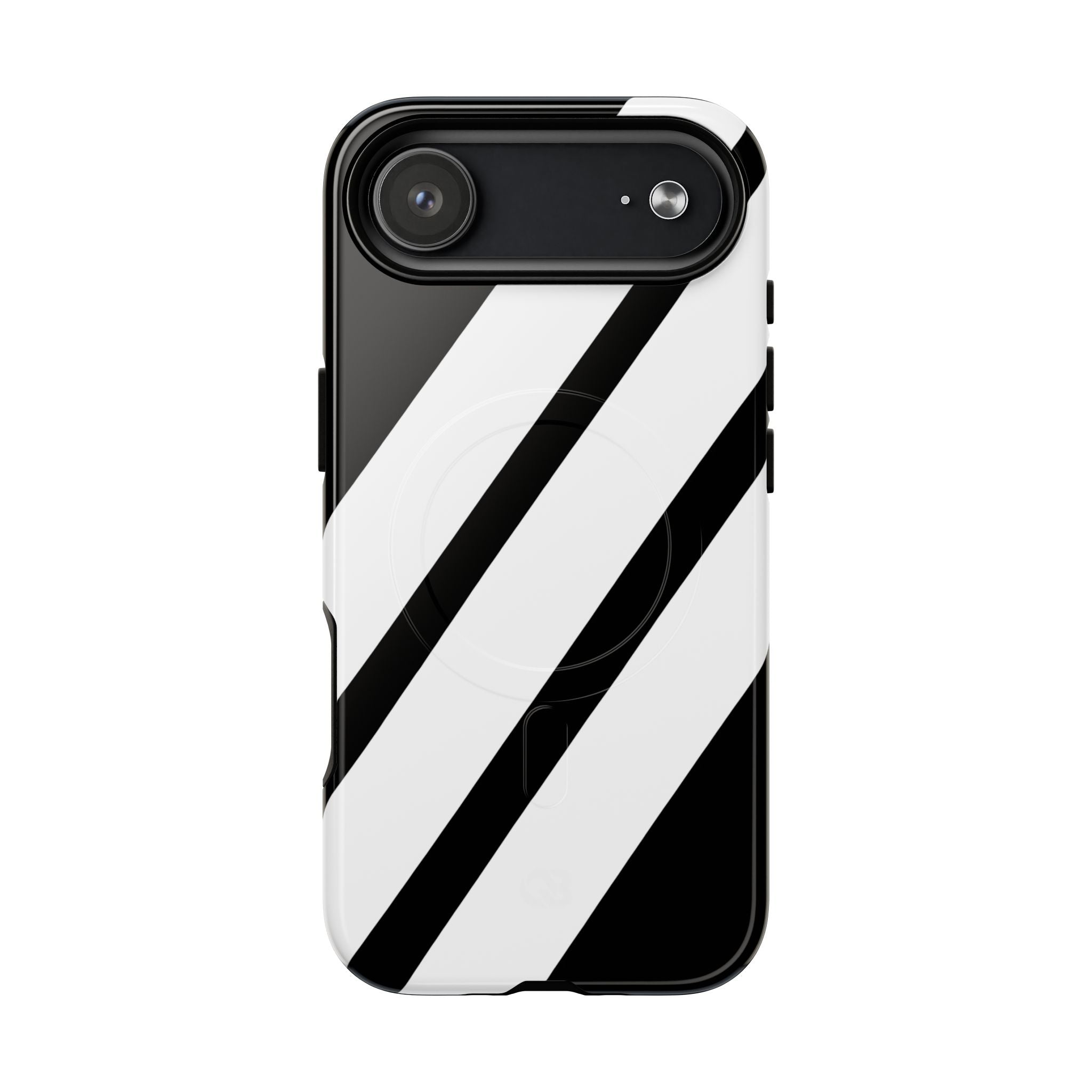 Obsidian White Bars · Tough+ Phone Case for iPhone · Magsafe