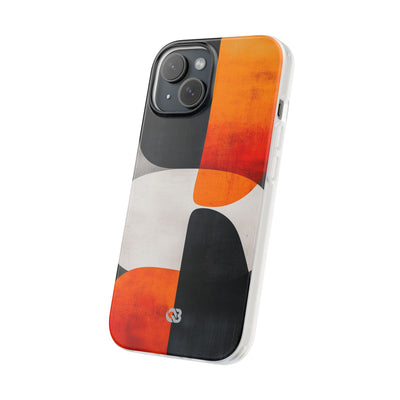 Burnt Amber Flow · Soft Phone Case for iPhone