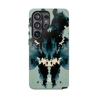 Rorschach Ink Void · Tough Phone Case for Samsung · Black