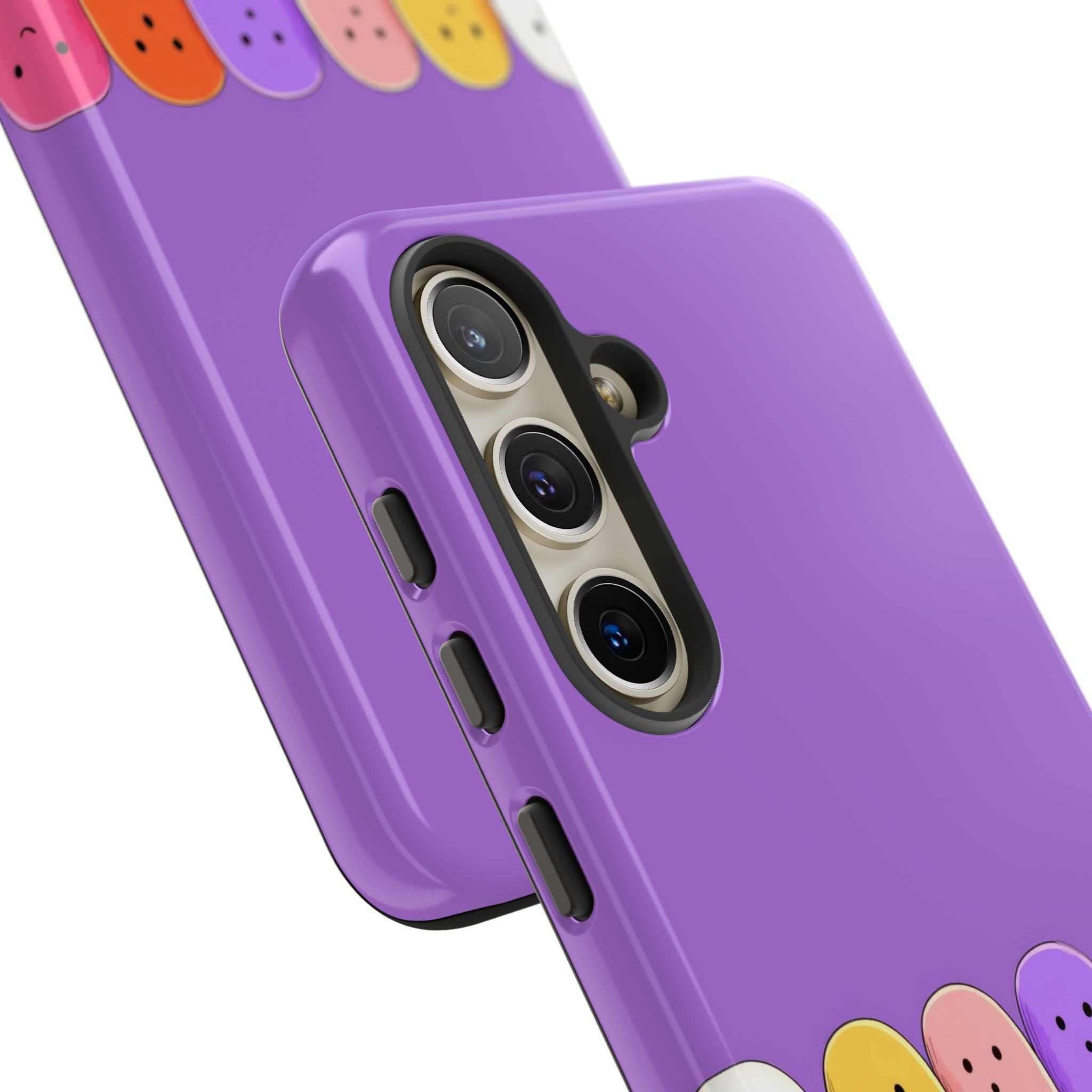 Colorful Ghosts Samsung S24 Case - Tough