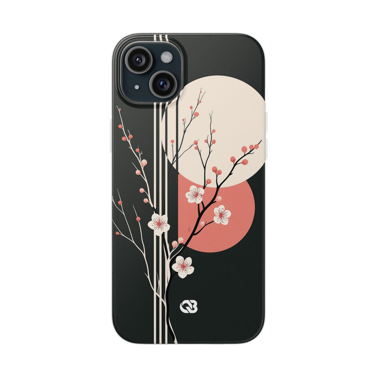 Nocturne Sakura Branch · Lite Phone Case for iPhone ·  Black