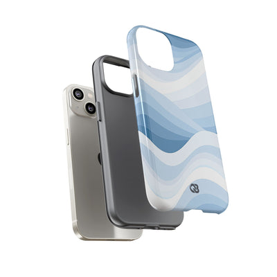 Glacial Contour · Tough Phone Case for iPhone · Blue
