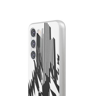 White Lite Phone Case for Samsung - Shattered Vector Spire