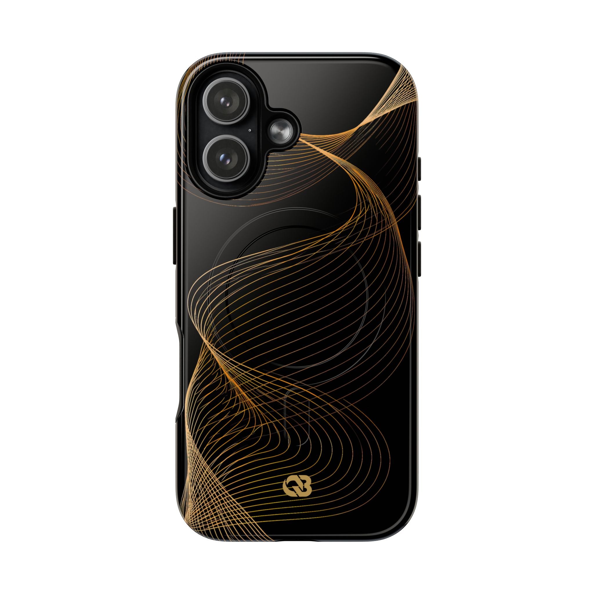 Gold Tough 2.0 Magsafe Phone Case for iPhone - Burnished Bronze Helix
