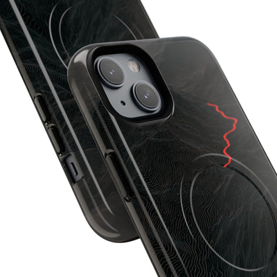Crimson Ridge Pass · Tough 2.0 Magnetic Phone Case for iPhone · Black