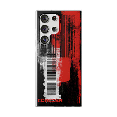 Distorted Barcode · Lite Phone Case for Samsung · Black