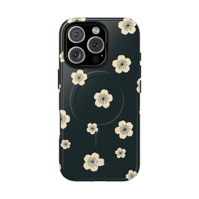 Midnight Sakura Bloom · Tough 2.0 Magnetic Phone Case for iPhone · Black