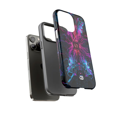 Neural Circuit Core · Tough Phone Case for iPhone · Black